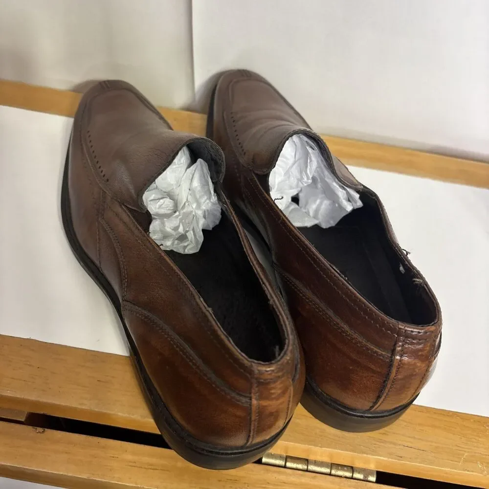 Nicola Bendon Brown Oxfords Shoes Semi Pointed Dress Shoe 8.5 41  Casual Leather